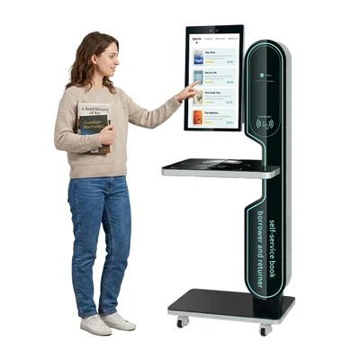 Kiosco de Autoservicio de Biblioteca ukax mä jach’a uñacht’äwiwa